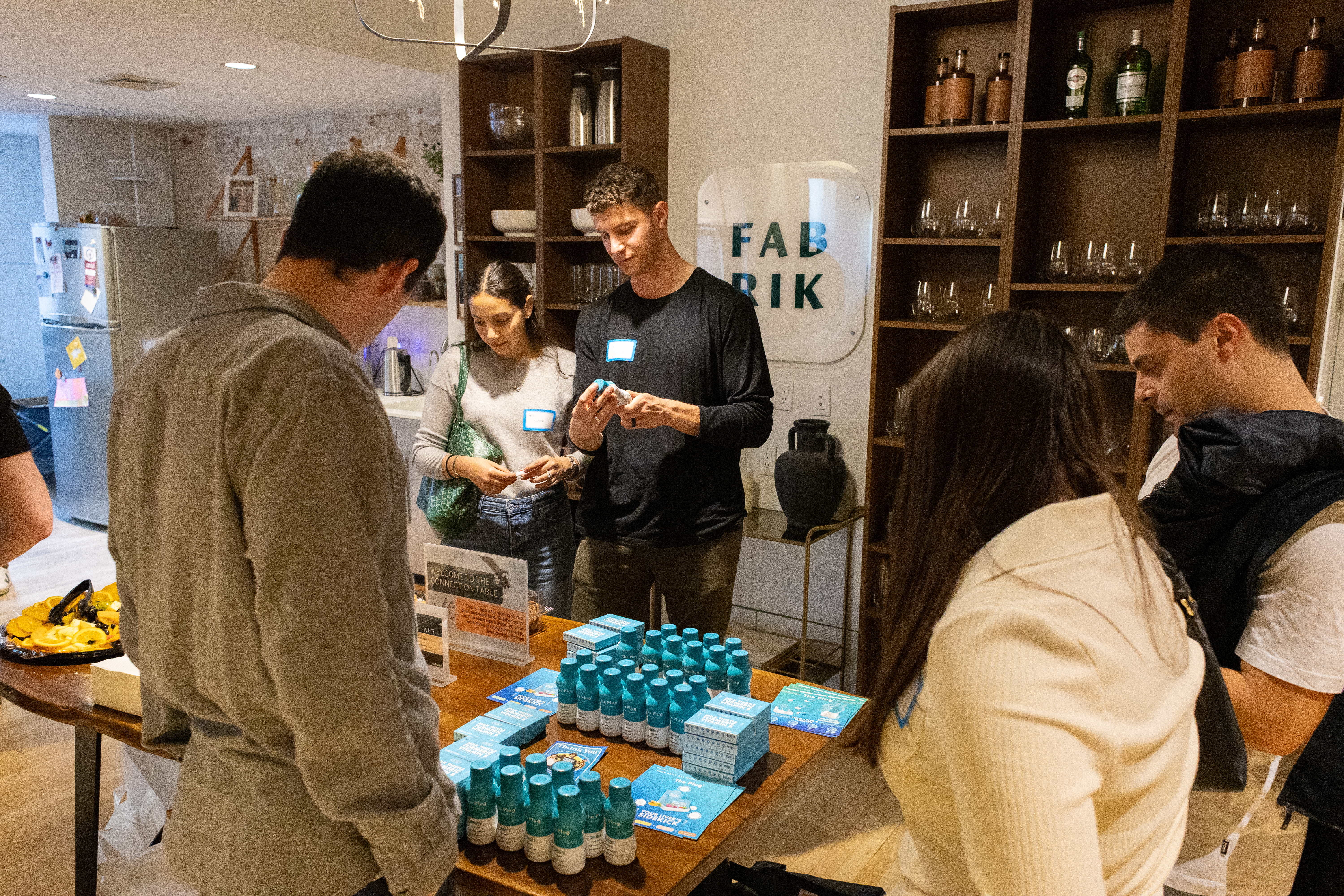 Brand activation at Kanso event